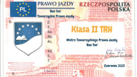 Towarzyskie Prawo Jazdy Bon Ton
