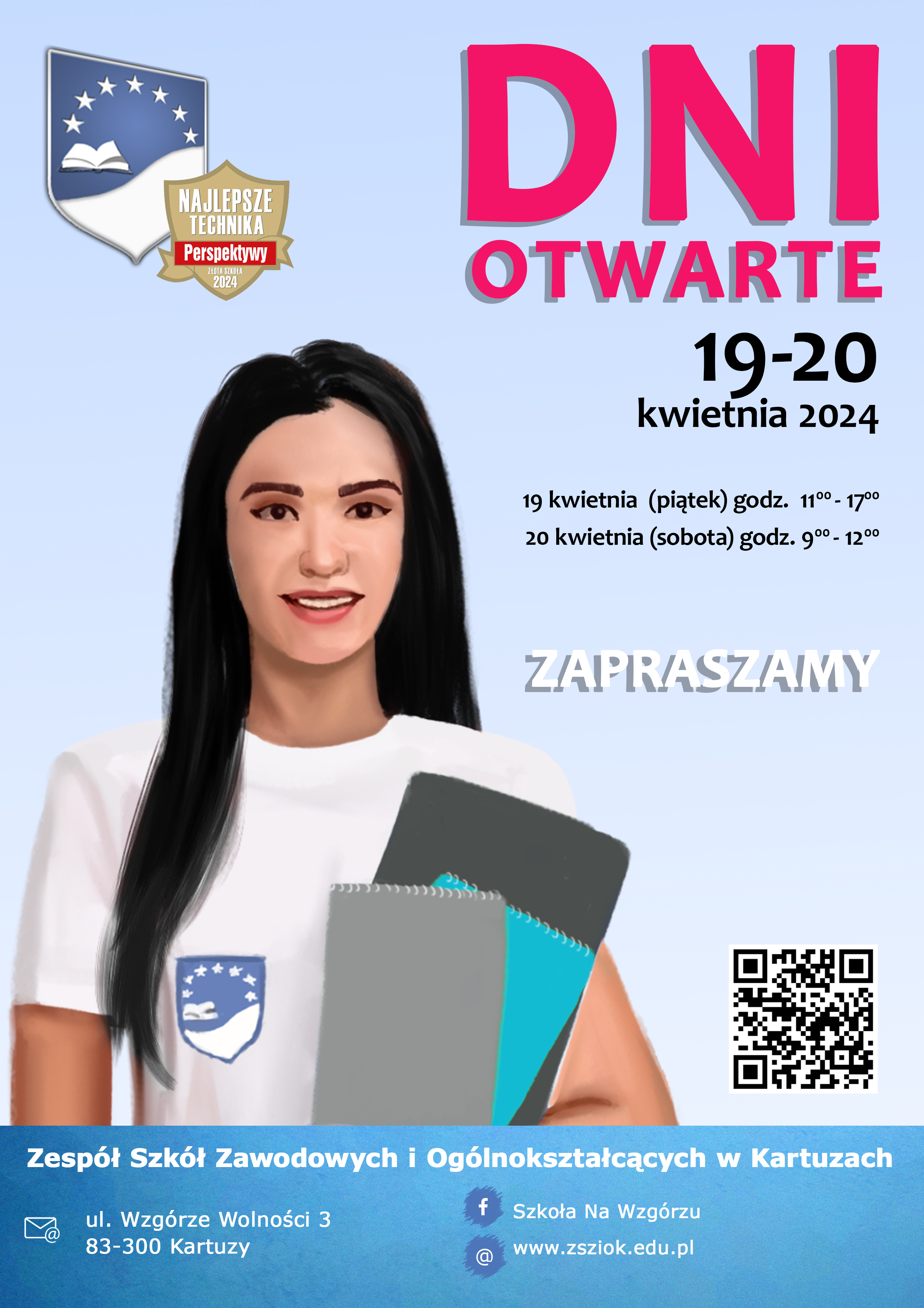 Plakat Dni Otwartych 2024