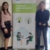 Uczniowie naszej szkoły Wiktoria Cybula z klasy 4 TE i Franciszek Wierzba z klasy 2 TI