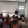 Uczestnicy Projektu Jetpack podczas wykładu eksperckiego  Wiktorii Grzywacz