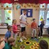 Współpraca wolontariuszy z przedszkolem Sióstr Miłosierdzia